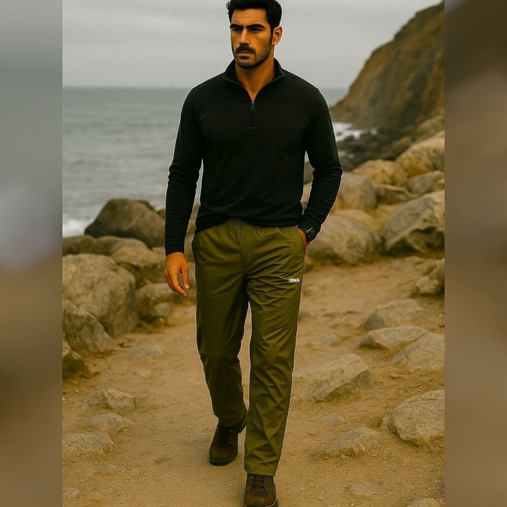 NWT Arctix Men’s Storm Rain Pants S Olive ThermaLock Rugged Waterproof Windproof